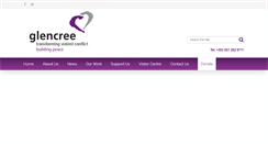 Desktop Screenshot of glencree.ie